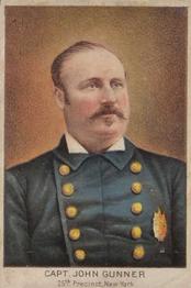 1888 D. Buchner & Co. Police Inspectors & Captains (N288) #NNO John Gunner Front