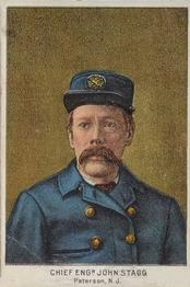1888 D. Buchner & Co. Police Inspectors & Captains (N288) #NNO John Stagg Front