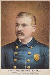 1888 D. Buchner & Co. Police Inspectors & Captains (N288) #NNO Josiah Westervelt Front