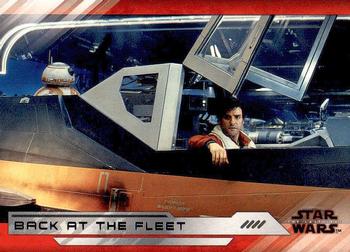 2018 Topps Star Wars The Last Jedi Series 2 #11 Back at the Fleet Front