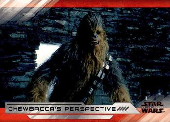 2018 Topps Star Wars The Last Jedi Series 2 #16 Chewbacca's Perspective Front