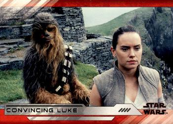 2018 Topps Star Wars The Last Jedi Series 2 #20 Convincing Luke Front