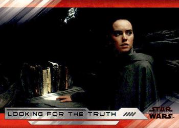2018 Topps Star Wars The Last Jedi Series 2 #24 Looking for the Truth Front