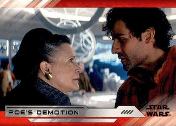 2018 Topps Star Wars The Last Jedi Series 2 #25 Poe's Demotion Front