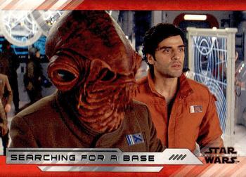 2018 Topps Star Wars The Last Jedi Series 2 #28 Searching for a Base Front