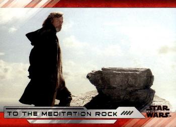 2018 Topps Star Wars The Last Jedi Series 2 #39 To the Meditation Rock Front