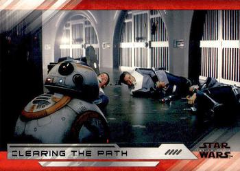 2018 Topps Star Wars The Last Jedi Series 2 #53 Clearing the Path Front