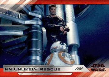 2018 Topps Star Wars The Last Jedi Series 2 #55 An Unlikely Rescue Front