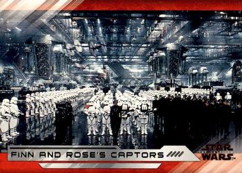 2018 Topps Star Wars The Last Jedi Series 2 #72 Finn and Rose's Captors Front