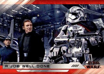 2018 Topps Star Wars The Last Jedi Series 2 #73 A Job Well Done Front