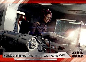 2018 Topps Star Wars The Last Jedi Series 2 #77 Holdo's Brutal Attack Plan Front