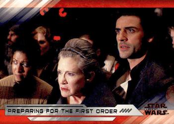 2018 Topps Star Wars The Last Jedi Series 2 #81 Preparing for the First Order Front