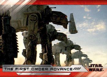 2018 Topps Star Wars The Last Jedi Series 2 #83 The First Order Advance Front