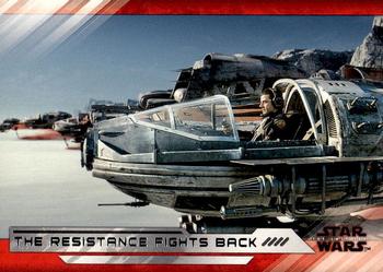 2018 Topps Star Wars The Last Jedi Series 2 #84 The Resistance Fights Back Front