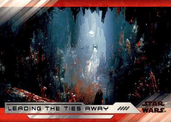 2018 Topps Star Wars The Last Jedi Series 2 #88 Leading the TIEs away Front