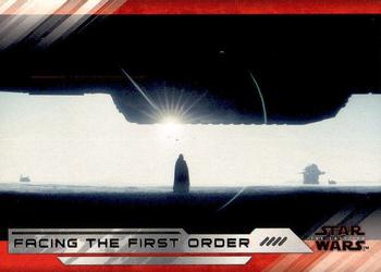 2018 Topps Star Wars The Last Jedi Series 2 #90 Facing the First Order Front