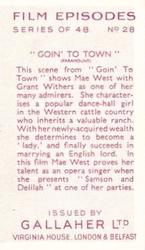 1936 Gallaher Film Episodes #28 Goin' To Town Back
