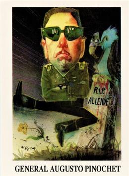 1990 Eclipse Friendly Dictators #13 General Augusto Pinochet Front