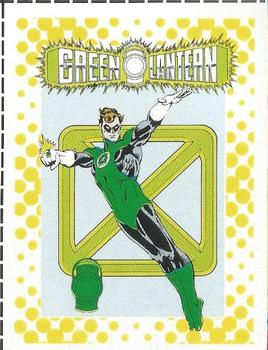 1987 DC Comics Backing Board Cards #4 Green Lantern Front