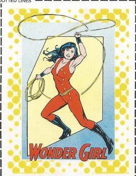 1987 DC Comics Backing Board Cards #12 Wonder Girl Front