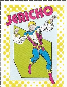 1987 DC Comics Backing Board Cards #16 Jericho Front