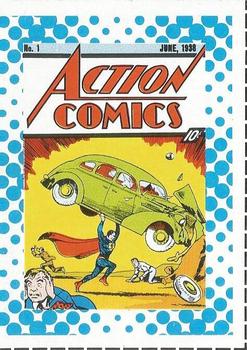 1987 DC Comics Backing Board Cards #27 Action Comics #1 Front