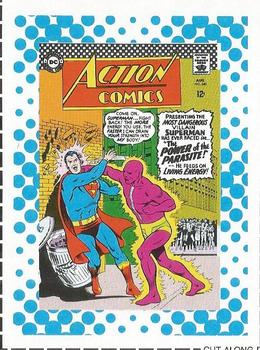 1987 DC Comics Backing Board Cards #31 Action #340 Front