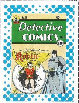 1987 DC Comics Backing Board Cards #35 Detective #38 Front