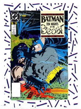 1989 DC Comics Backing Board Cards #54 Batman #420 Front