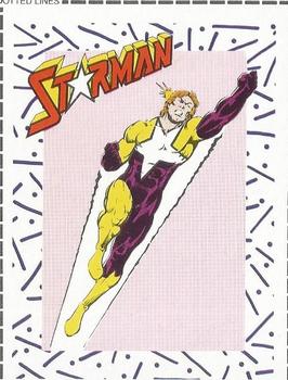 1989 DC Comics Backing Board Cards #55 Starman Front