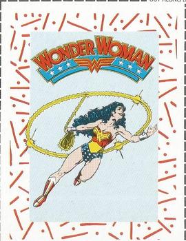 1989 DC Comics Backing Board Cards #63 Wonder Woman Front