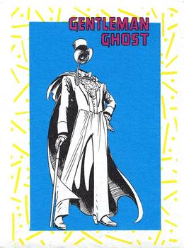 1989 DC Comics Backing Board Cards #70 Gentleman Ghost Front