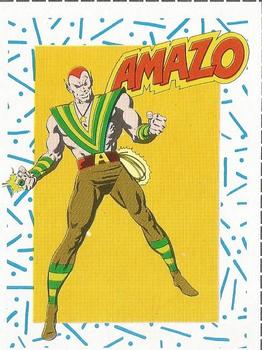 1989 DC Comics Backing Board Cards #71 Amazo Front