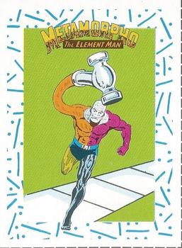 1989 DC Comics Backing Board Cards #77 Metamorpho Front