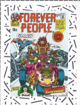 1989 DC Comics Backing Board Cards #85 Forever People #1 Front