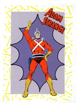 1989 DC Comics Backing Board Cards #101 Adam Strange Front