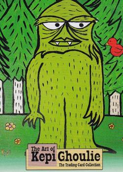 2014 mhoponhop The Art of Kepi Ghoulie #1 Green Monster in Forest Front