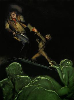 1995 Comic Images Michael Whelan II: Other Worlds - Gunslinger #Sp3 The Slow Mutants Front