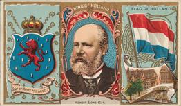 1888 W. Duke, Sons & Co. Rulers, Flags, Coat of Arms (N126) #NNO Holland Front