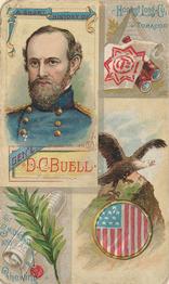 1888 W. Duke, Sons & Co. Histories of Generals (N114) #NNO D.C. Buell Front
