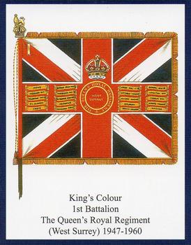 2012 Regimental Colours : The Queen's Royal Regiment (West Surrey) 2nd Series #5 King's Colour 1st Battalion 1947-1960 Front