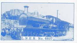 1986 Orbit Advertising Engines of the London & North Eastern Railway #6 L.N.E.R. No. 6827 Front