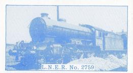 1986 Orbit Advertising Engines of the London & North Eastern Railway #11 L.N.E.R. No. 2759 Front