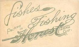 1888 W. Duke, Sons & Co. Fishes and Fishing (N108) #NNO Muskallonge / Porcupine Fish Back