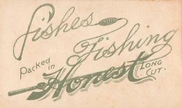 1888 W. Duke, Sons & Co. Fishes and Fishing (N108) #NNO Pompano / Flying Fish Back