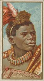 1889 Allen & Ginter Types of All Nations (N24) #NNO Africa Front