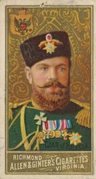 1889 Allen & Ginter World's Sovereigns (N34) #NNO Czar Of Russia Front