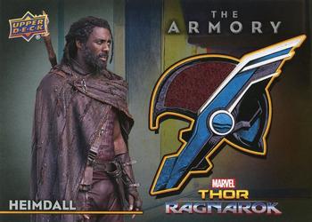 2017 Upper Deck Marvel Thor Ragnarok - The Armory Memorabilia #AS-2 Heimdall - Shirt Front