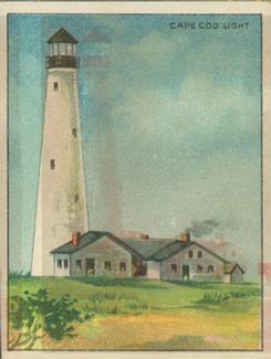 1911 American Tobacco Company Lighthouse Series (T77) #NNO Cape Cod Light Front