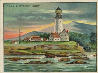 1911 American Tobacco Company Lighthouse Series (T77) #NNO Cape Flattery Light Front